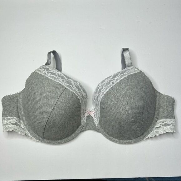 Victoria's Secret Gray lined perfect Coverage Bra 36DD - Picture 6 of 6